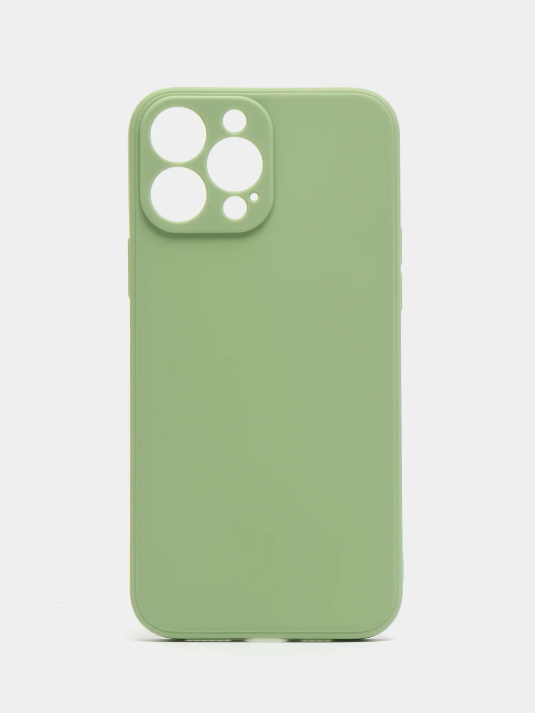 Зеленый чехол для iPhone 13, 13 Pro, 13 Pro Max (Айфон 13, 13 Про, 13 Про Макс)