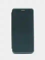 Тёмно-зелёный чехол-книжка для Xiaomi Redmi 9A  (Сяоми редми 9А)