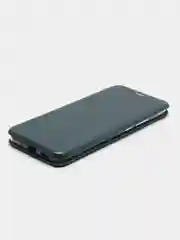 Тёмно-зелёный чехол-книжка для Xiaomi Redmi 9A  (Сяоми редми 9А)