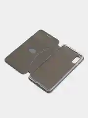 Тёмно-зелёный чехол-книжка для Xiaomi Redmi 9A  (Сяоми редми 9А)