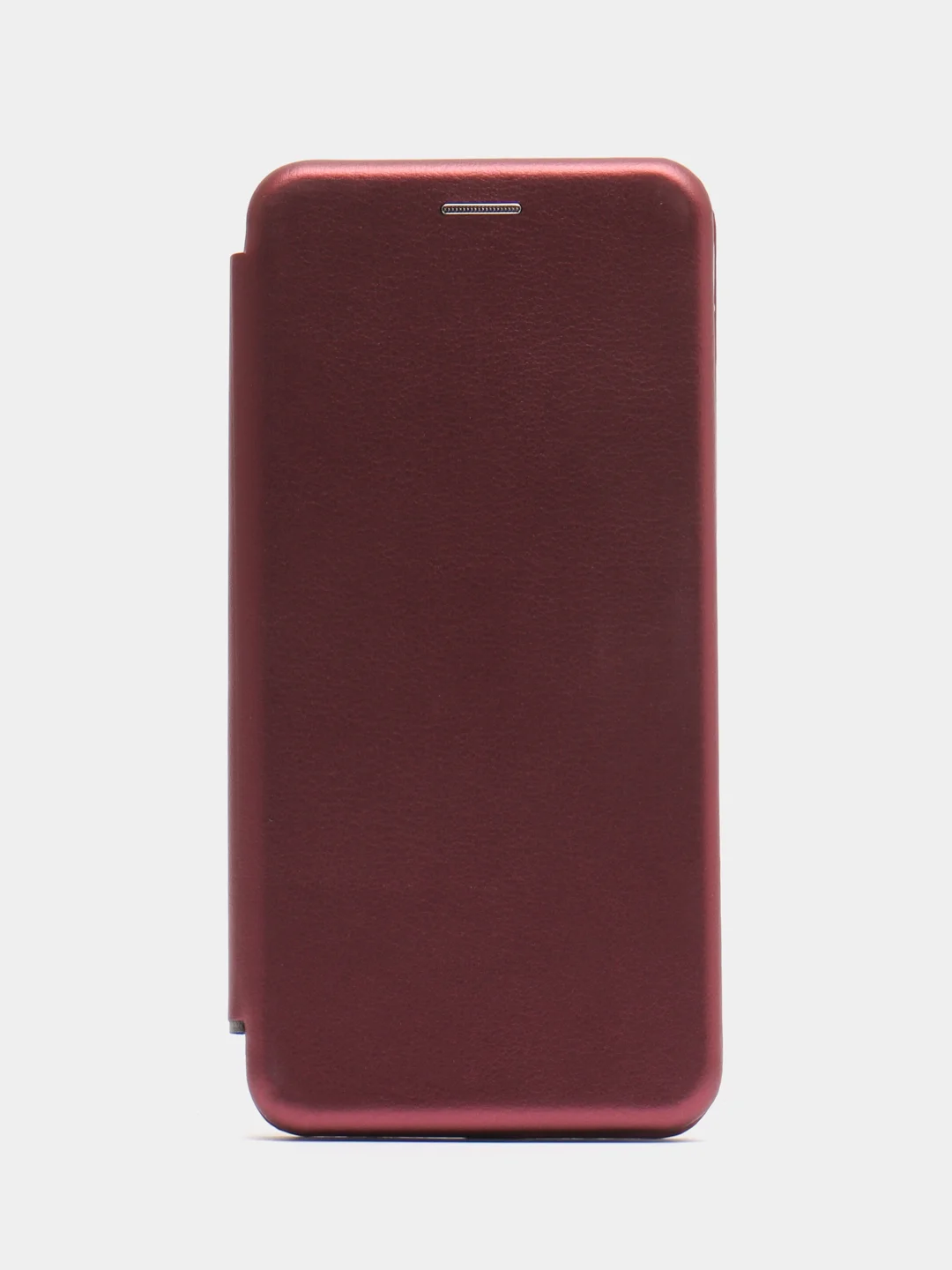 Бордовый чехол-книжка для Xiaomi Redmi 9A  (Сяоми редми 9А)