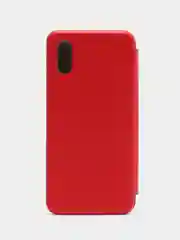 Красный чехол-книжка для Xiaomi Redmi 9A  (Сяоми редми 9А)