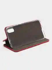 Красный чехол-книжка для Xiaomi Redmi 9A  (Сяоми редми 9А)
