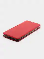 Красный чехол-книжка для Xiaomi Redmi 9A  (Сяоми редми 9А)