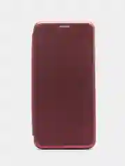 Бордовый чехол-книжка для Realme C33 (Реалми С33)