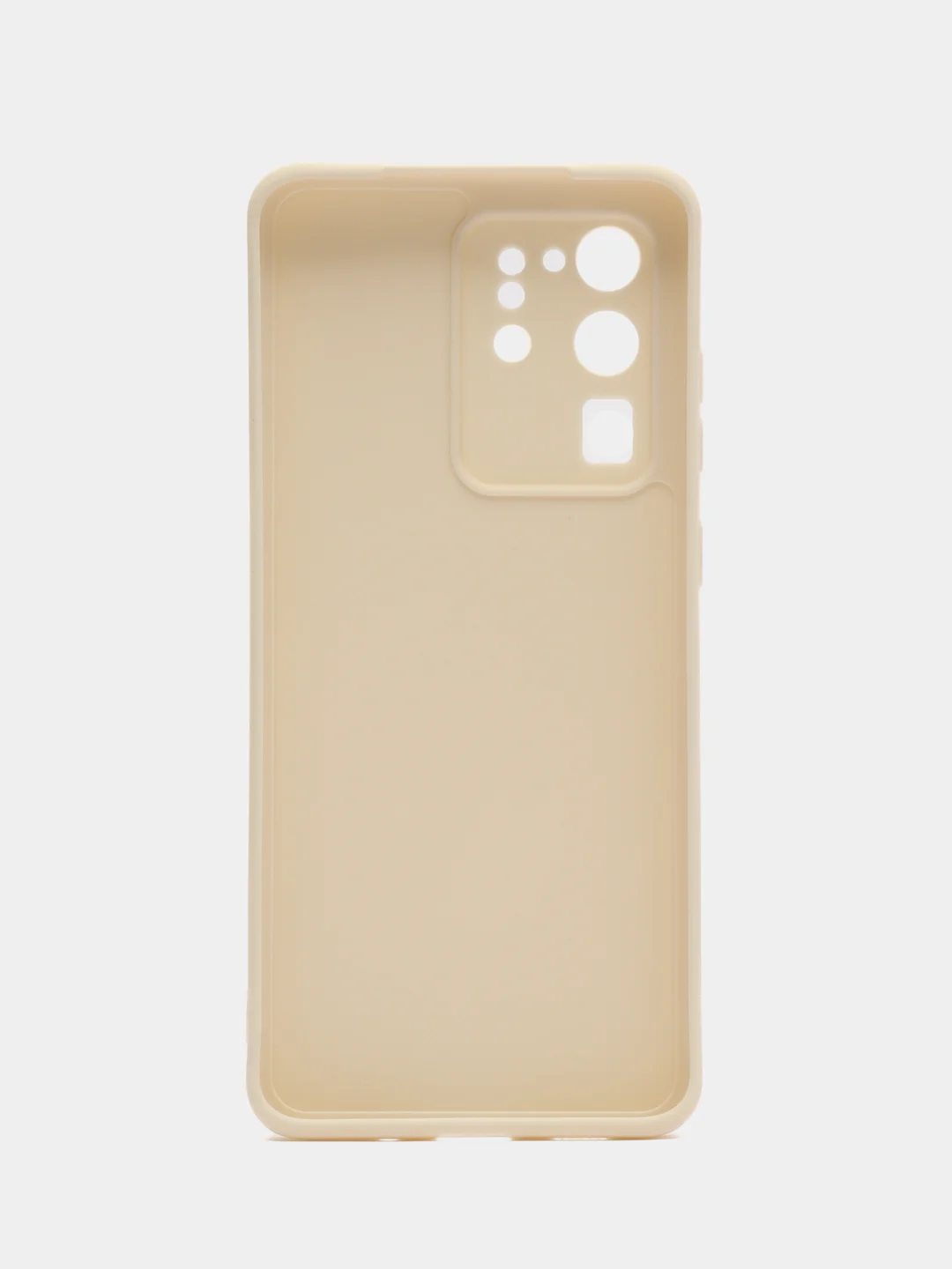 Молочный чехол для Samsung Galaxy S20, S20 Plus, S20 Ultra (c20), силиконовый, c защитой камеры
