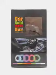 Белый неоновая лента в салон, стыки панели автомобиля
