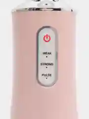 Розовый ирригатор для полости рта со сменными 4 насадками Оral Irrigator