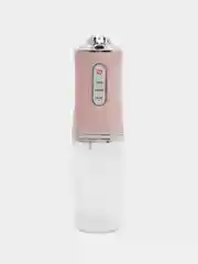 Розовый ирригатор для полости рта со сменными 4 насадками Оral Irrigator