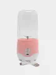 Розовый беспроводной портативный мини USB блендер для смузи, коктейлей DM-888
