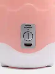 Розовый беспроводной портативный мини USB блендер для смузи, коктейлей DM-888