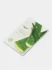 Салатовый набор косметических очищающих тканевых масок для лица