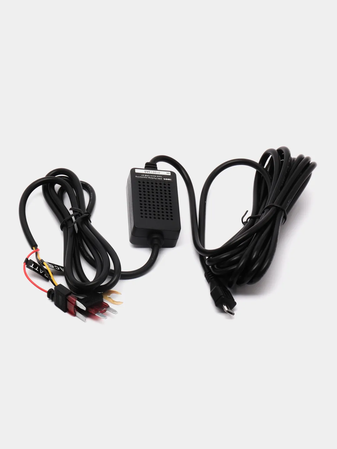 Кабель питания для скрытого подключения iBOX 24H Parking monitoring cord  micro USB D1 купить по цене 1299 ₽ в интернет-магазине Магнит Маркет