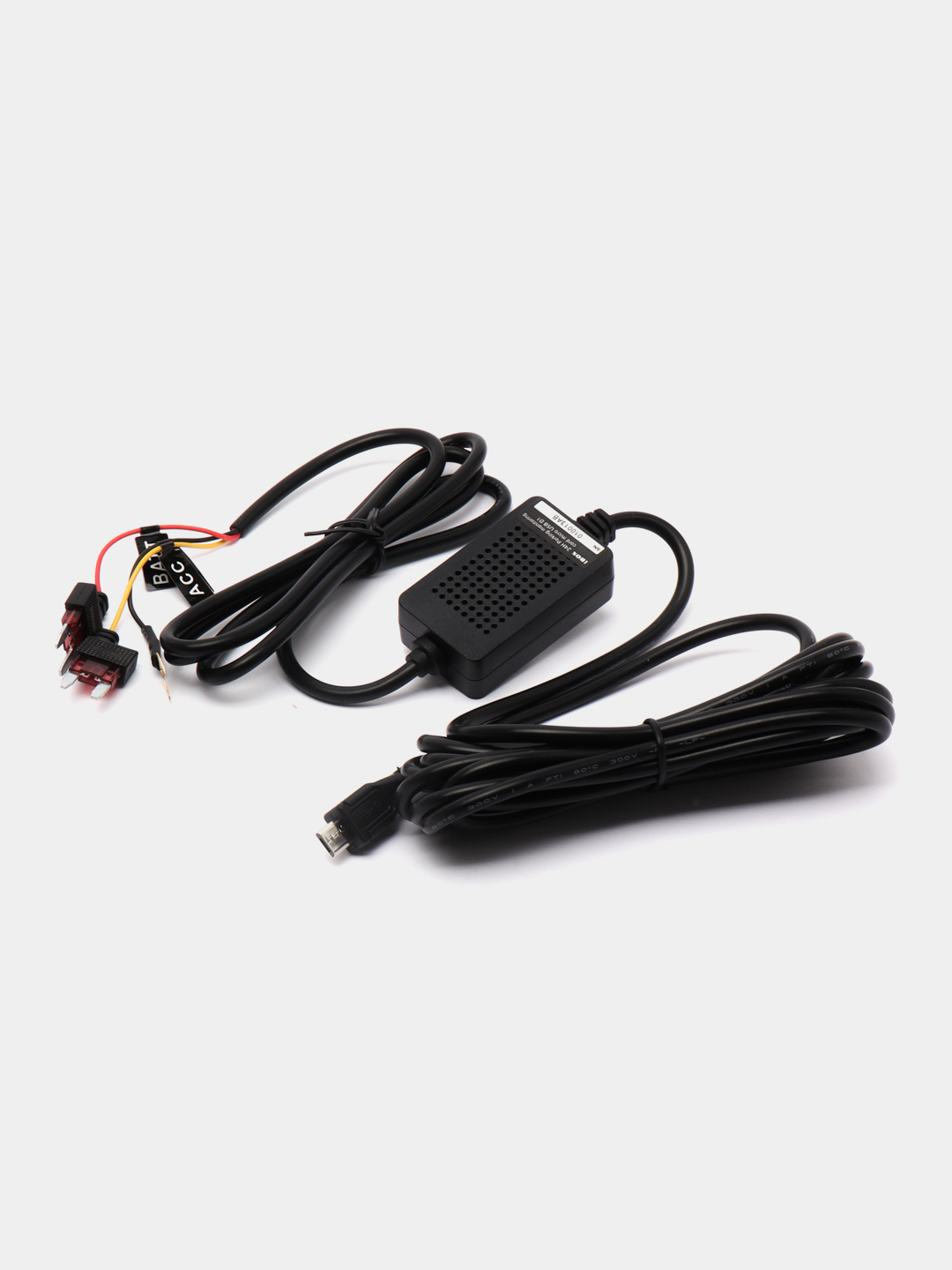 Кабель питания для скрытого подключения iBOX 24H Parking monitoring cord  micro USB D1 купить по цене 1299 ₽ в интернет-магазине Магнит Маркет