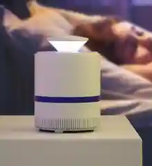 Антимоскитная лампа, ловушка для комаров и мошек USB, лампа вместо сетки от комаров