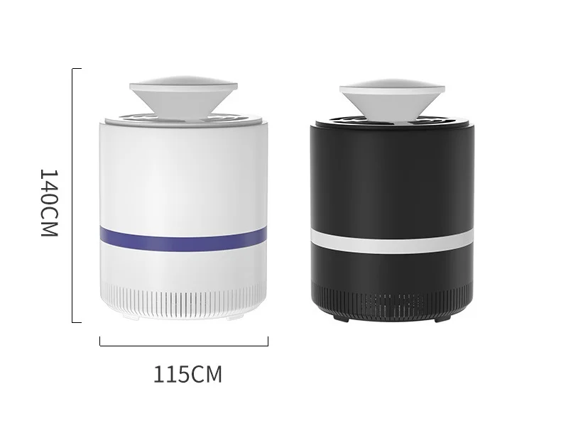 Антимоскитная лампа, ловушка для комаров и мошек USB, лампа вместо сетки от комаров