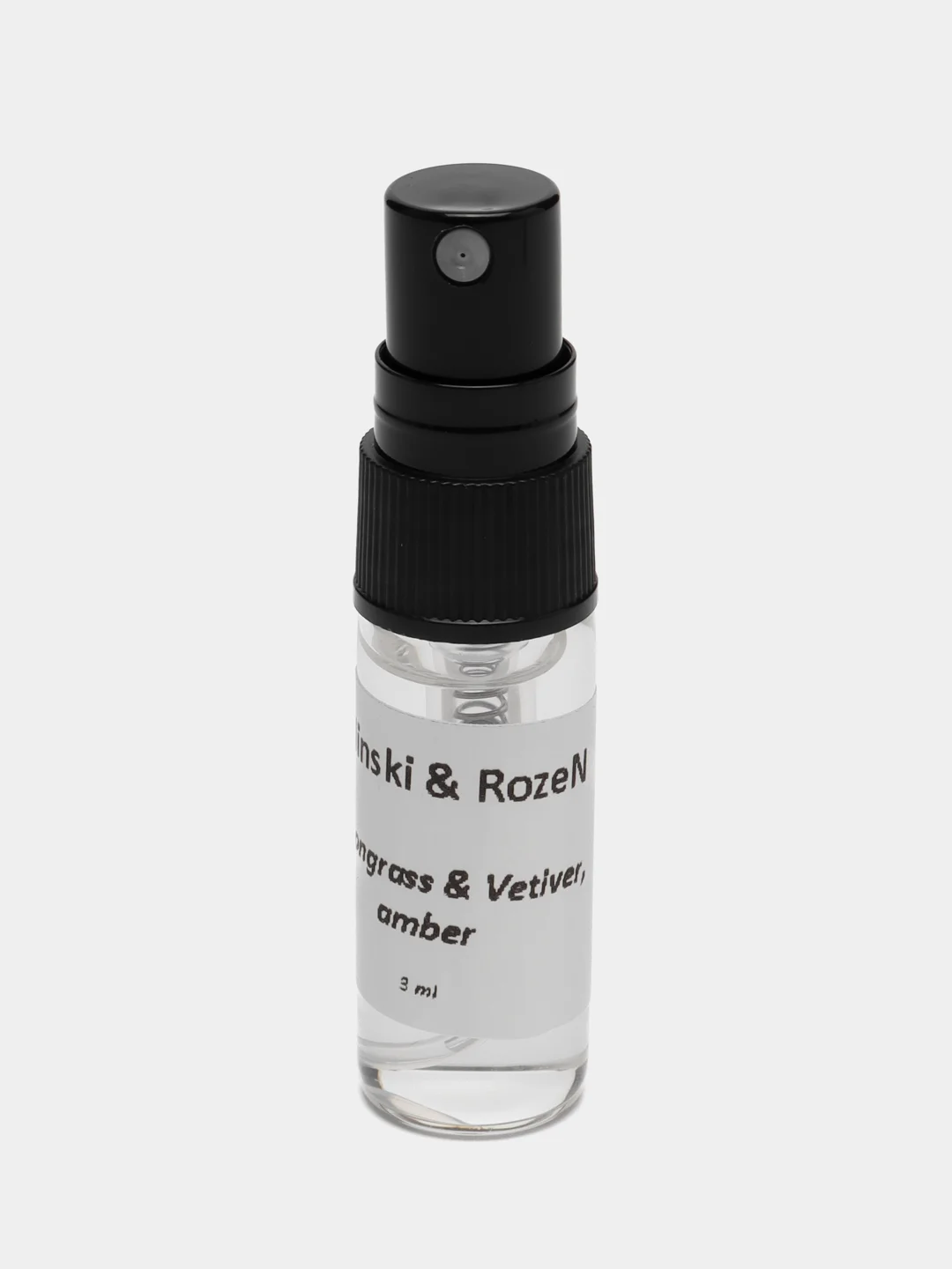 3 mL. Пробник духов по мотивам ZIЕLINSKI & RОZEN lemongrass vetiver, Amber
