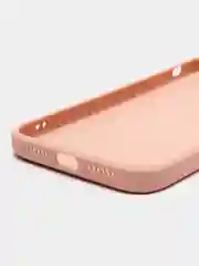 Пудровый чехол для iPhone 11, силиконовый, со стеклянной панелью