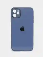 Лазурный чехол для iPhone 11, силиконовый, со стеклянной панелью