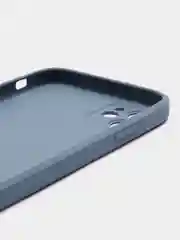 Лазурный чехол для iPhone 11, силиконовый, со стеклянной панелью