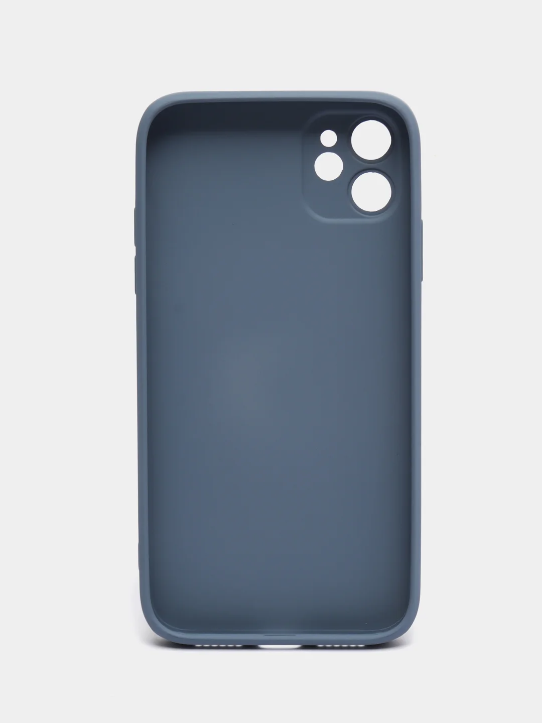 Лазурный чехол для iPhone 11, силиконовый, со стеклянной панелью