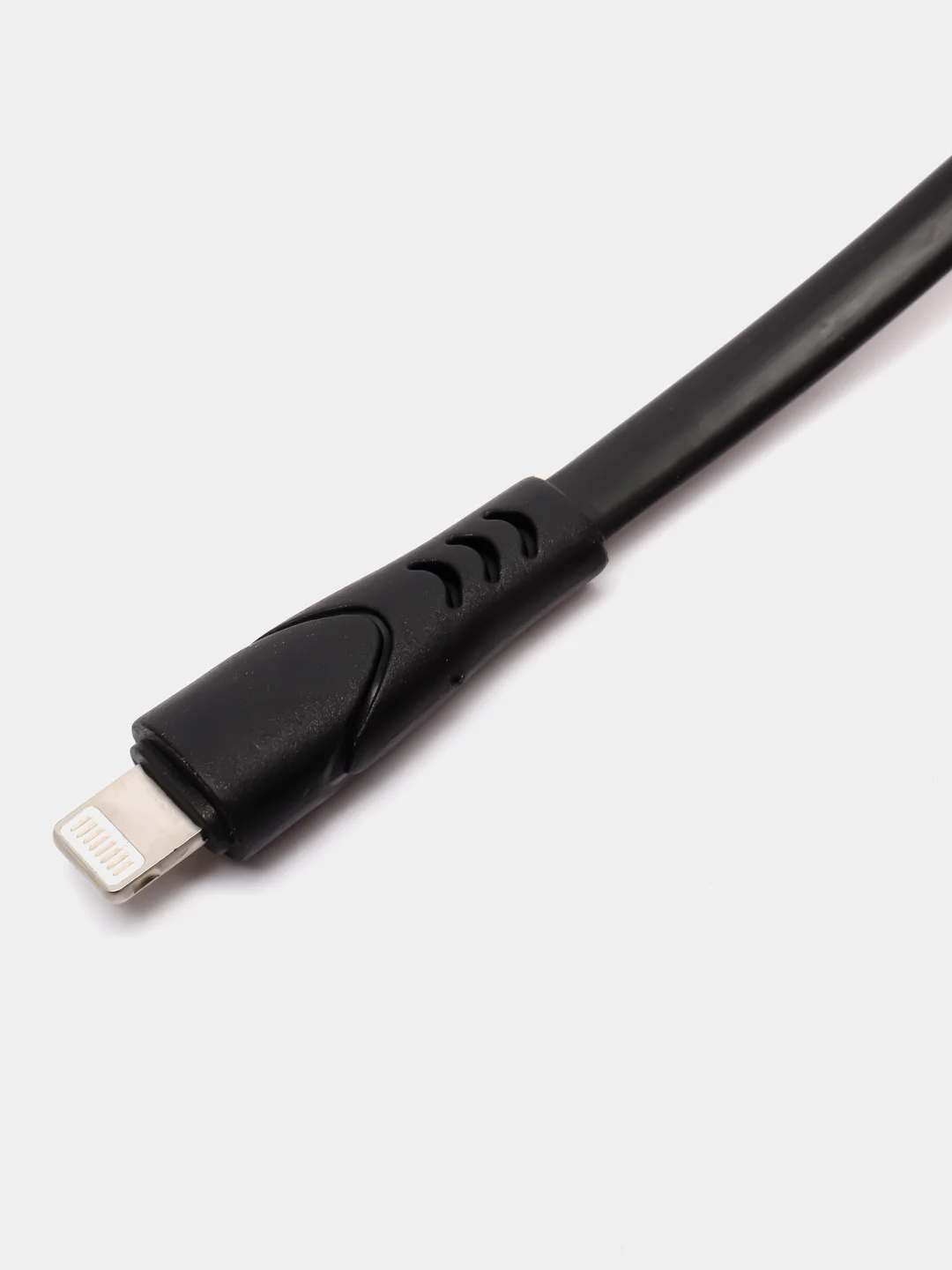 Черный кабель 2 МЕТРА СИЛИКОНОВЫЙ МЯГКИЙ провод зарядник iPhone, Lightning, Micro Type-C USB шнур