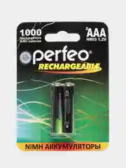 Аккумуляторные батарейки ААА Perfeo Ni-MH, 1000 mah, мизинчиковые