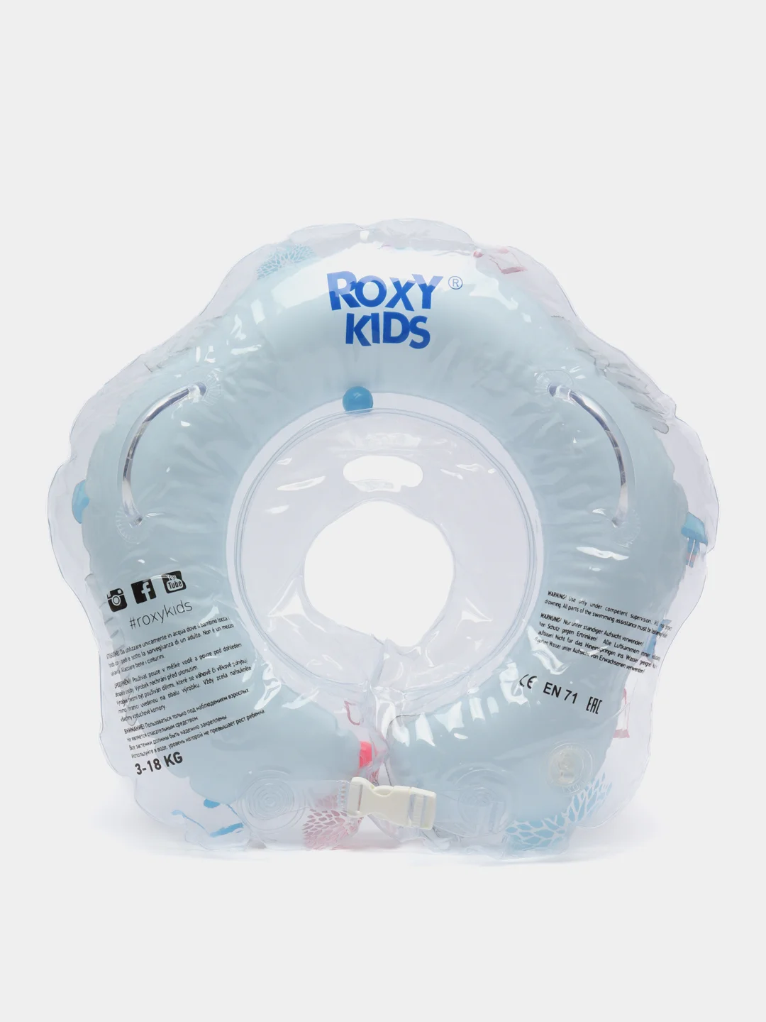 Круг надувной на шею для купания FLIPPER FL004  с музыкой ROXY