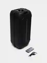 Черный портативная колонка BT Speaker беспроводная, пульт ду, bluetooth, USB, AUX, SD 4255