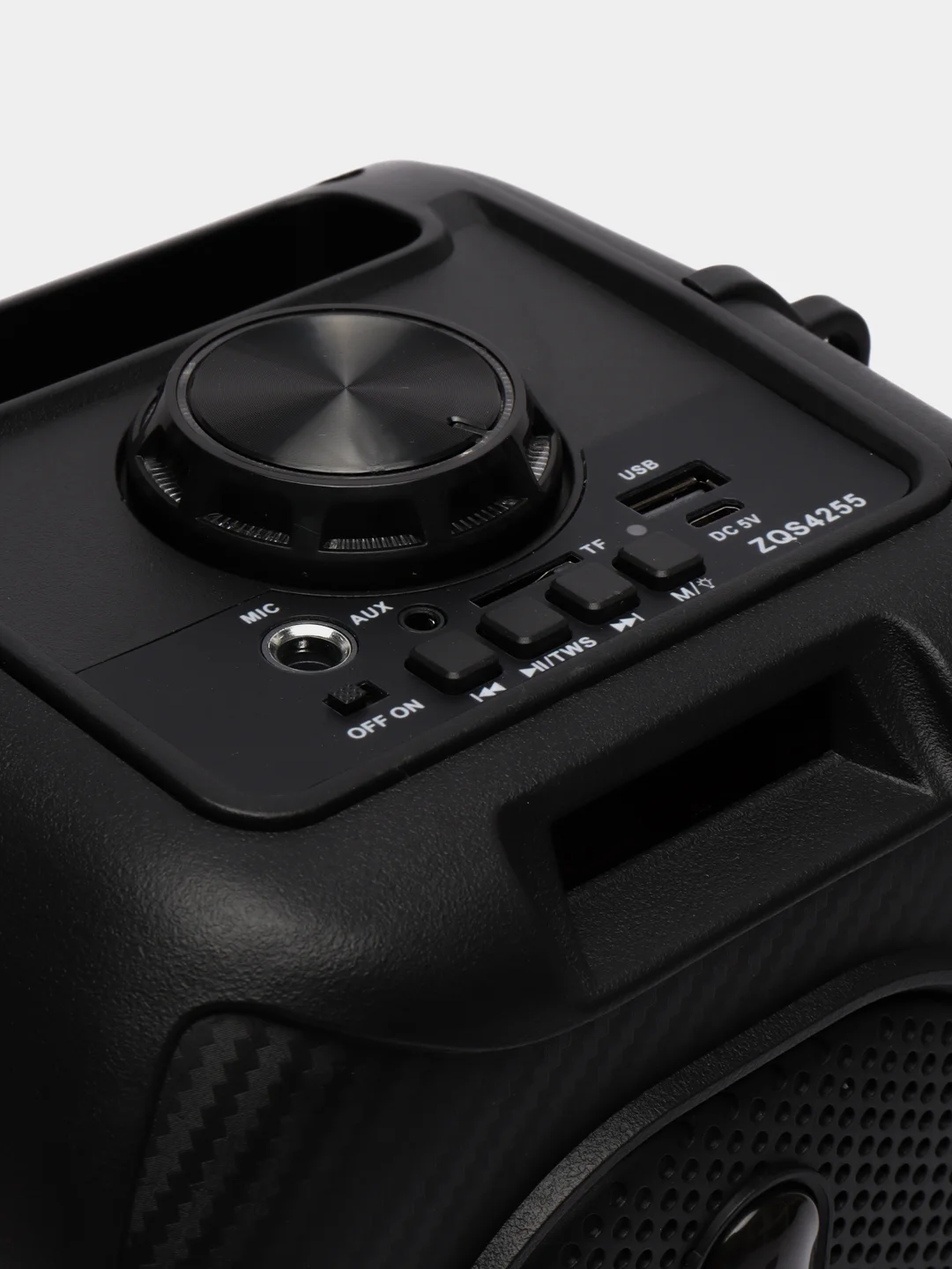 Черный портативная колонка BT Speaker беспроводная, пульт ду, bluetooth, USB, AUX, SD 4255