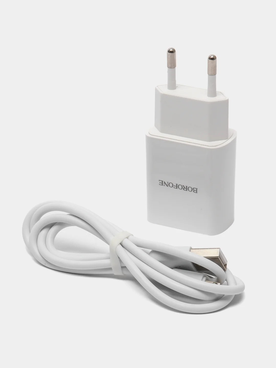 Белый зарядное устройство BOFOFONE BA53A Powerway EU набор с кабелем lightning