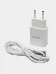 Белый зарядное устройство BOFOFONE BA53A Powerway EU набор с кабелем lightning