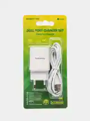 Белый зарядное устройство BOFOFONE BA53A Powerway EU набор с кабелем lightning