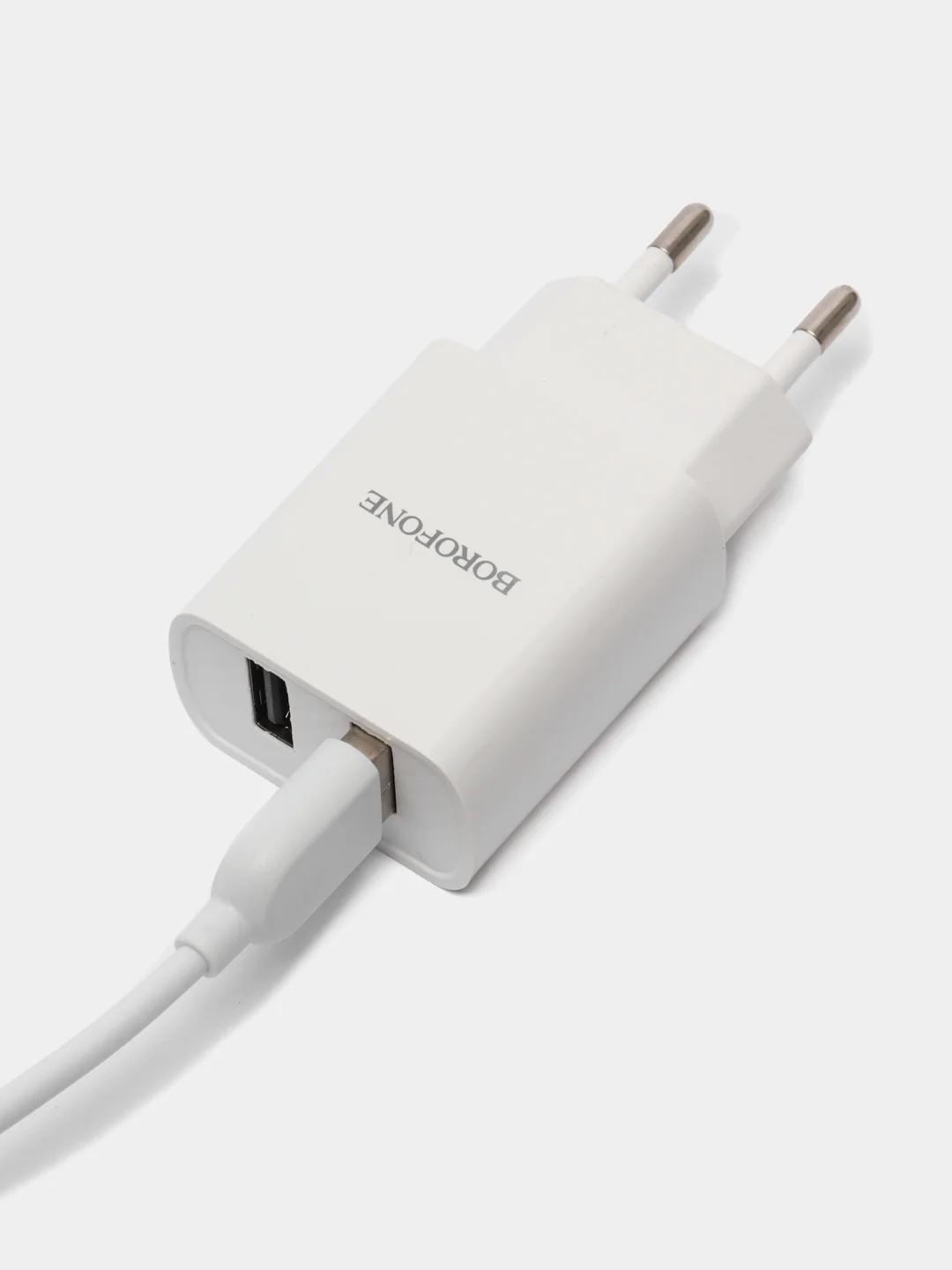 Белый зарядное устройство BOFOFONE BA53A Powerway EU набор с кабелем lightning