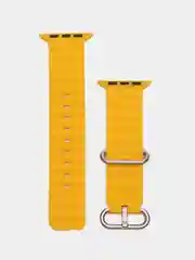 Желтый силиконовый ремешок для Apple Watch 38 / 40 / 41, 42 / 44 / 45 / 49 мм