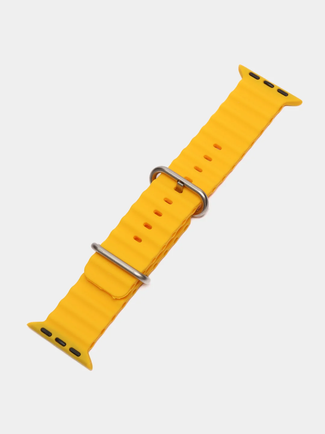 Желтый силиконовый ремешок для Apple Watch 38 / 40 / 41, 42 / 44 / 45 / 49 мм