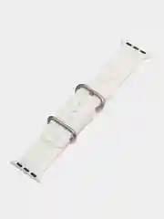Белый силиконовый ремешок для Apple Watch 38 / 40 / 41, 42 / 44 / 45 / 49 мм
