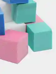Бафы наждачные для ногтей, разноцветные, четырехгранные 5, 10, 20, 50 штук