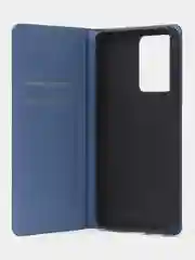 Синий чехол-книжка для Redmi Note 12 Pro 5G / Redmi Note 12 Pro Plus 5G из нубука Super Creative