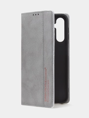 Чехол-книжка для Samsung A24, из нубука, Super Creative