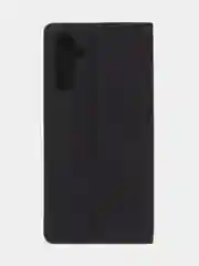 Черный чехол-книжка для Samsung A24, из нубука, Super Creative