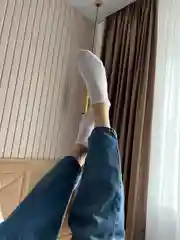 Носки женские, белые, короткие