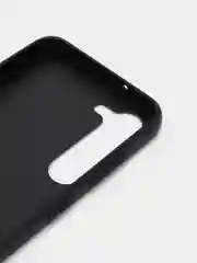 Серебряный блестящий чехол для Samsung Galaxy S23 пластиковый ROSCO со стразами силиконовая окантовка