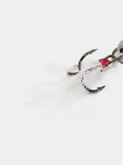 Серебряный колеблющаяся блесна