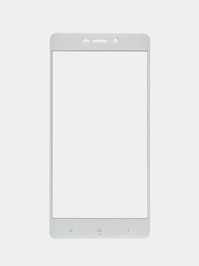 Защитное стекло Xiaomi REDMI 4A, белое