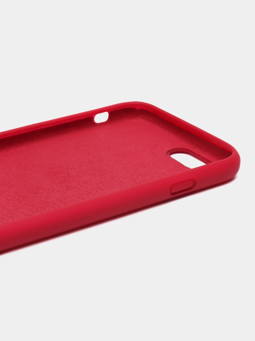 Вишнёвый чехол Silicone Case для iPhone 7 Plus / 8 Plus
