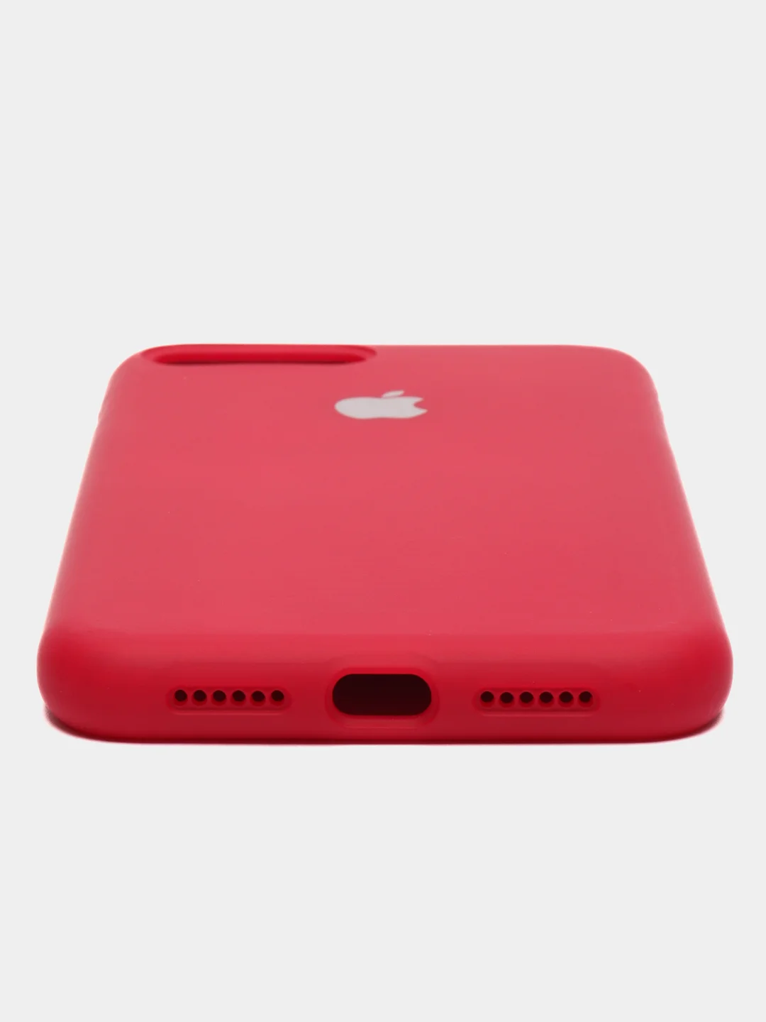 Вишнёвый чехол Silicone Case для iPhone 7 Plus / 8 Plus