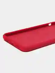 Вишнёвый чехол Silicone Case для iPhone 7 Plus / 8 Plus