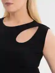Черный топ женский