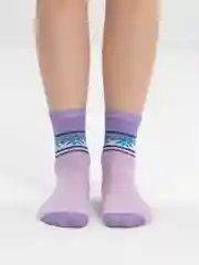 Лавандовый носки женские, бамбук